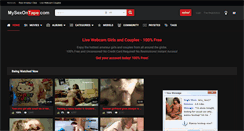 Desktop Screenshot of mysexontape.com
